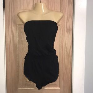 Victoria Secret black romper size small